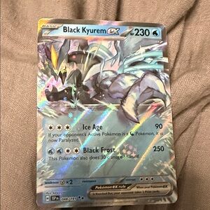 Black Kyurem Ex secret rare, black kyurem ex and enhanced Hammer Secret rare